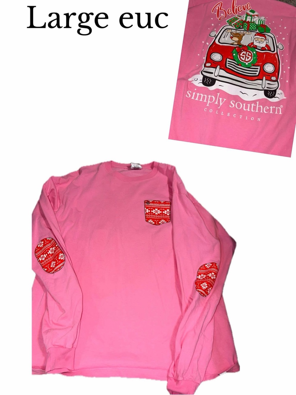 Simply southern large Christmas shirt
